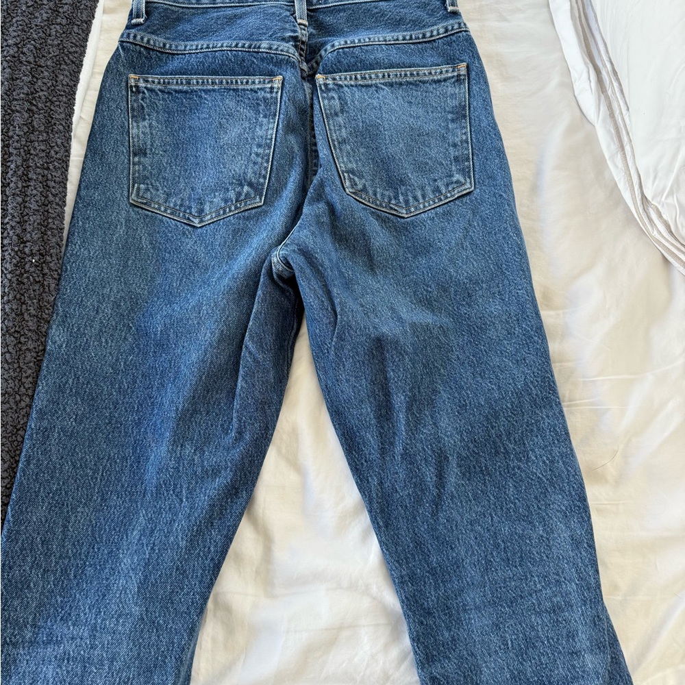 Agolde High Rise Blue Jeans